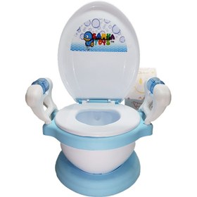 تصویر توالت فرنگی کودک موزیکال سامیا تویز ا Samya Toys Musical Soft WC Baby Seat Samya Toys Musical Soft WC Baby Seat