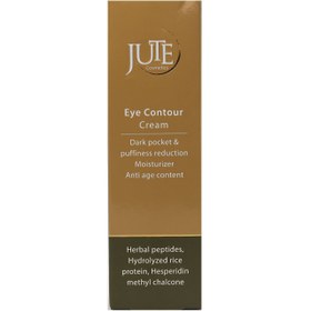 تصویر کرم دور چشم ژوت ضد چروک Jute Eye Cream Rich Hyaluronic Acid 15ml