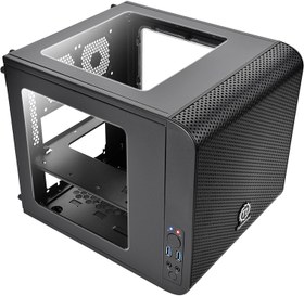 تصویر کیس کامپیتور Thermaltake Core V1 SPCC Mini ITX Cube-ارسال 20 روز کاری 