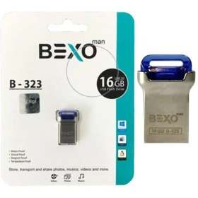 تصویر فلش مموری بکسو B_323 ظرفیت 16 گیگابایت USB Flash BEXO B-323 16G