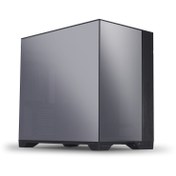تصویر کیس کامپیوتر لیان لی O11 Vision Mid Tower کروم Lian Li O11 Vision Mid Tower Chrome Computer Case