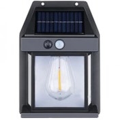 تصویر چراغ دیواری خورشیدی سنسوردار SOLAR LIGHT OUTDOOR