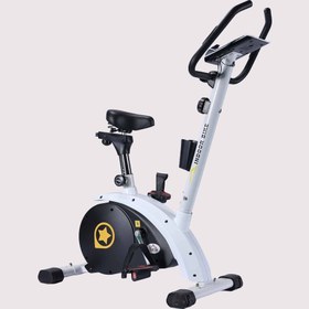 تصویر دوچرخه ثابت خانگی ایستاده لیدر اسپرت مدل 6260 exercise-bicycle-leader sport