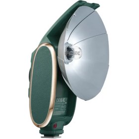 تصویر فلاش دوربین گودکس Godox Lux Senior Retro Camera Flash GREEN - گارانتی 6ماه آرکا کمرا Godox Lux Senior Retro Camera Flash GREEN