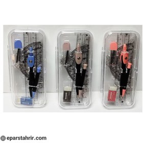 تصویر ست پرگار 7 تکه شیف کد 3161 