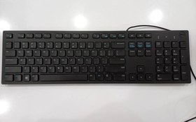 تصویر کیبورد با سیم دل مدل KB216 