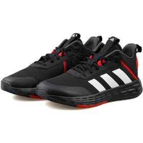 تصویر adidas پیاده روی کفش H00471 Adidas Ownthegame 2.0 بسکتبال سیاه-سفید-قرمز 