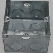 تصویر جعبه تقسیم برق 7*7 گالوانیزه 