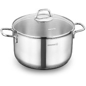 تصویر قابلمه استیل کرکماز مدل A1655 سایز ۲۰ 