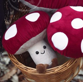 تصویر عروسک قارچ ۲۰ سانتی 