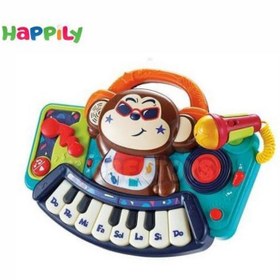 تصویر میمون دیجی هولا تویز Dj Monkey Keyboard 3137