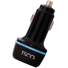 تصویر شارژر فندکی فست شارژ TSCO TCG40 QC3.0 PD 3A 18W + کابل تایپ سی TSCO TCG40 QC3.0 PD 3A 18W Car Fast Charger With Type-C Charging Cable