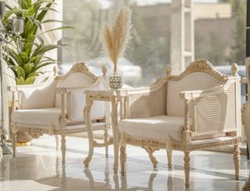 تصویر مبل استیل مدل کاج 