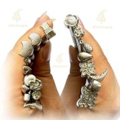 تصویر ست بیست تایی قلم حکاکی روی چرم 