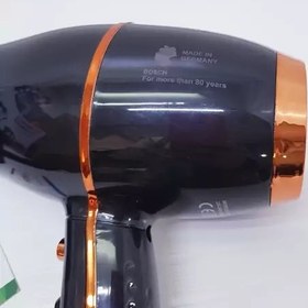 تصویر سشوار کراتینه حرفه ای بوش اصلی جرمنی حک شده 9000 وات سالنی مدل lONIC PRO ZX همراه با 10 عدد شانه 