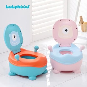 تصویر قصری توالت یا لگن دستشویی طرح هیولا خارجی babyhood 