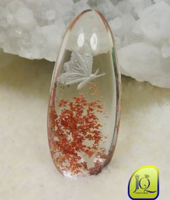 تصویر کوارتز خزه ای حکاکی شده 