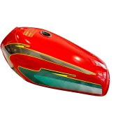 تصویر باک موتورسیکلت رهرو قرمزجگری درجه یک ورق ۸۰ 