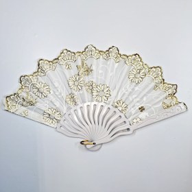 تصویر بادبزن اکلیلی سفید 