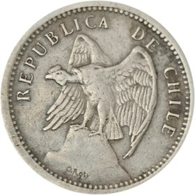 تصویر سکه شیلی 20 سنتاوو شیلی 1940 