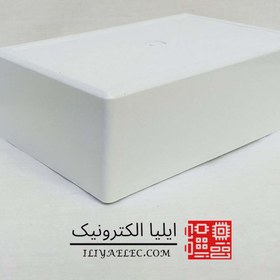 تصویر جعبه برد ۱۹×۱۲×۶.۳ سانتیمتر جا پیچ دار سفید 