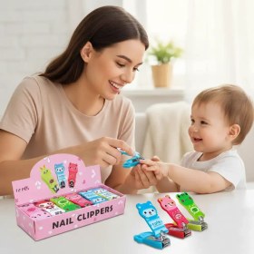 تصویر ناخن گیر کودک بسته 12 عددی 