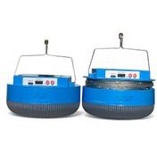 تصویر چراغ خورشیدی اضطراری و ریسه LED UXI مدل BL-1088 با پاوربانک و ۱۵۰ وات 