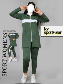 تصویر ست مانتو شلوار ورزشی زنانه NIKE کد 007 ا NIKE womens sports coat and pants set code 007 NIKE womens sports coat and pants set code 007