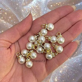 تصویر آویز مروارید ده عددی 