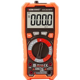 تصویر مولتی متر ویکتور مدل VC890G+ با محافظت ۲ فیوزه 