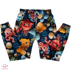 تصویر شلوار مخمل سه بعدی فری سایز کد 03 