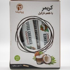 تصویر کریمر غیر لبنی با پودر شیر نارگیل پپتینا 