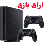 تصویر کنسول بازی سونی (استوک) (کپی خور) PS4 Slim | حافظه 500 گیگابایت به همراه یک دسته اضافه PlayStation 4 Slim (Copy Set) (Stock) 500 GB + 1 extra controller