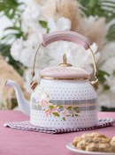 تصویر کتری قوری چای‌ساز سنتی گل QUALITA 2250 میلی لیتر آجار ACAR 