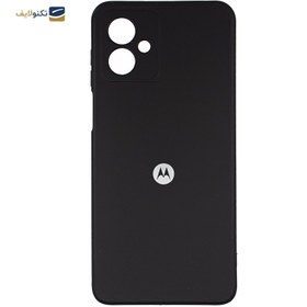 تصویر قاب گوشی موتورولا Moto G54 مدل سیلیکونی محافظ لنزدار Silicone lens protector Cover for Motorola Moto G54