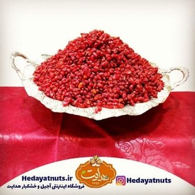 تصویر زرشک پفکی خشک طبیعی تازه درجه یک و خوش پخت وزن 100 گرم 