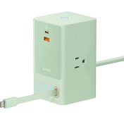 تصویر شارژر رومیزی و چندراهی باسئوس مدل CCGAN65-SS3ACC با توان 65 وات Baseus Table charger model CCGAN65-SS3ACC