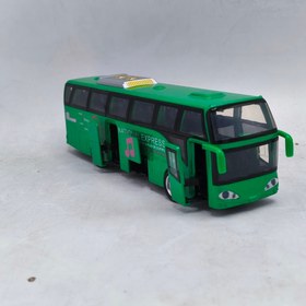 تصویر اتوبوس مسافربری فلزی 