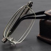 تصویر عینک مطالعه تاشو همراه کیف 