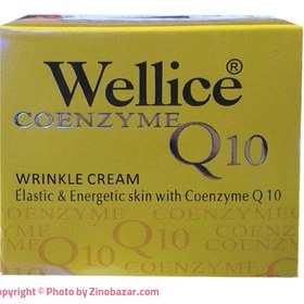 تصویر کرم ضد چین و چروک کوآنزیم ویلیس Wellice Coenzyme Q10 Wrinkle Cream 70gr