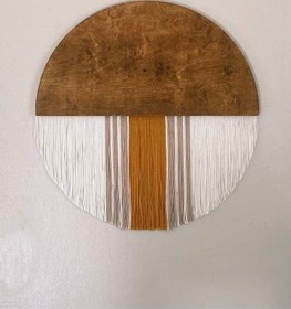 تصویر بومریس گرد مکرومه macrame