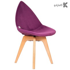 تصویر صندلی غذاخوری تمام تشک دیبا-استیل هامون Diba DTW Steel Hamoon Dining Chair