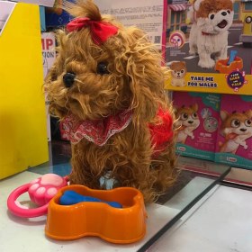 تصویر سگ سخنگو راه رونده هوشمند 