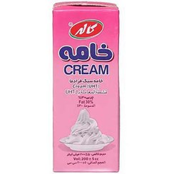 تصویر خامه تترا پک کاله۲۰۰ میلی لیتر فروش ویژه داریا 1 سال انقضا 