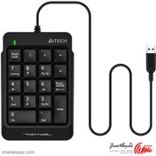 تصویر کیبورد عددی ای فورتک مدل FK13P با سیم 