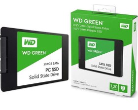 تصویر اس اس دی اینترنال وسترن دیجیتال مدل WD GREEN ظرفیت 128 گیگابایت اس اس دی اینترنال وسترن دیجیتال مدل WD GREEN ظرفیت 128 گیگابایت