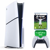 تصویر کنسول بازی سونی PlayStation 5 Slim ظرفیت یک ترابایت ریجن ۲۰۱۶ اروپا | به همراه بازی EA Sports FC 25 