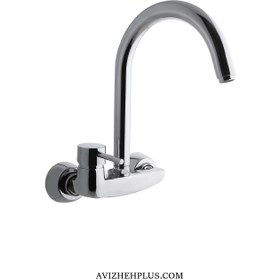 تصویر شیر ظرفشویی دیواری البرز روز مدل رویال AlborzRooz Royal Kitchen Faucets