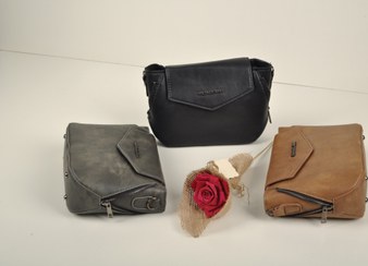 تصویر کیف پاسپورتی مایکل - کرم 