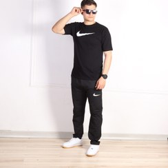 تصویر ست دو تیکه تیشرت و شلوار مردانه چاپ نایک 